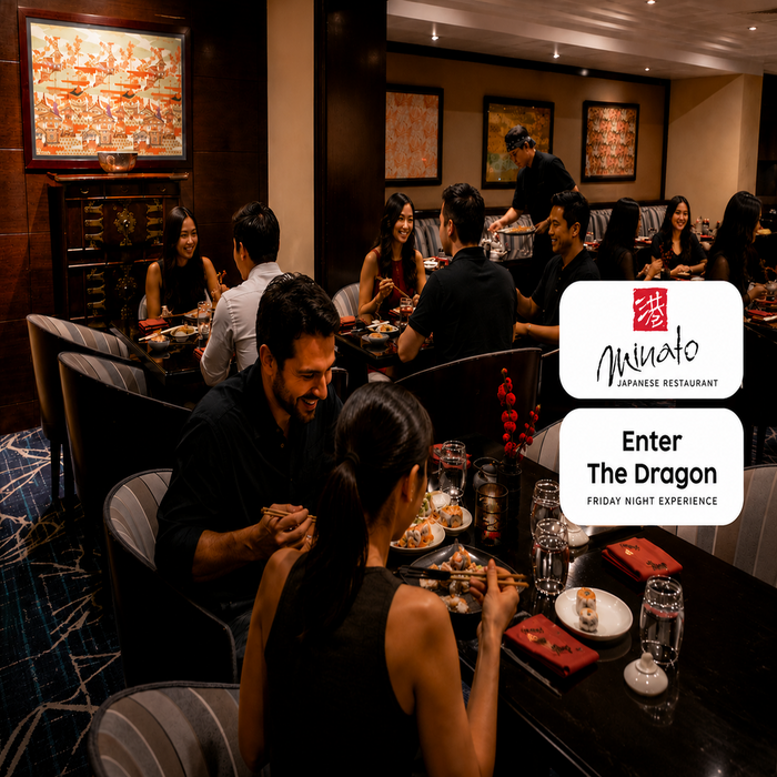 Minato's Enter the Dragon Friday Night Dining Experience in Dubai Radisson Blu Deira