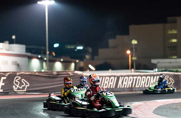 High-Speed Outdoor Karting Experience at Dubai Autodrome for Two |  at Wondergifts