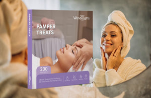 Pamper Treats Gift Box - Choice of 200 Beauty Treatments |  at Wondergifts