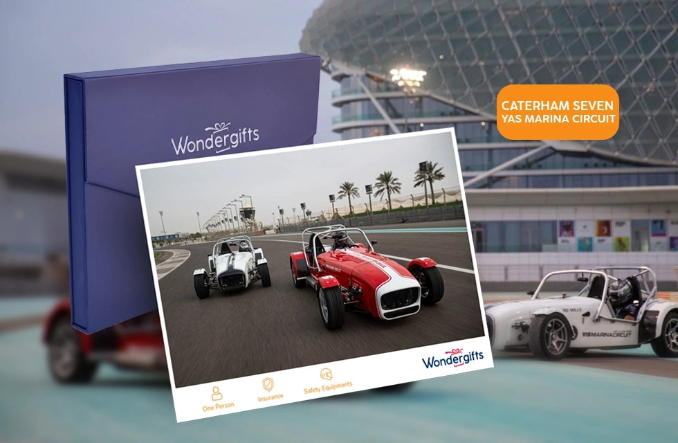 3 laps of Track Driving Blast in Caterham Seven at Yas Marina Circuit