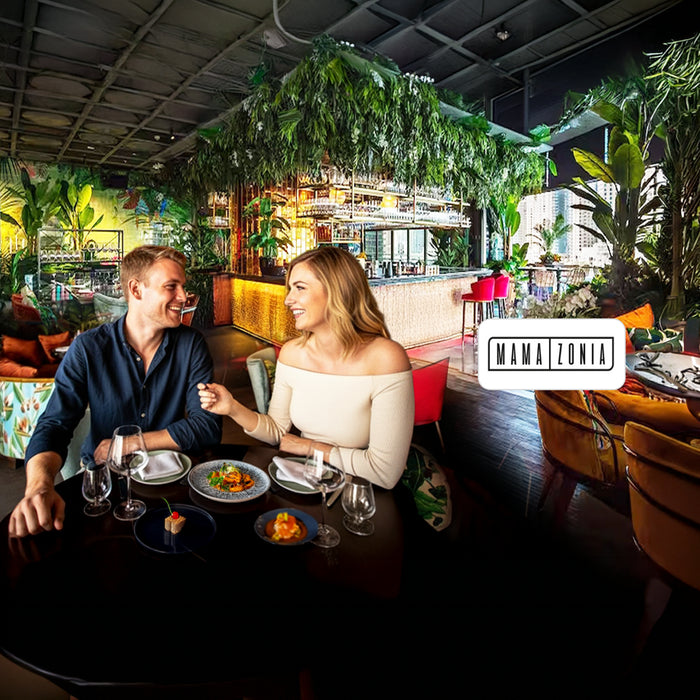Mama Zonia Jungle-Inspired 2-Course Dining Experience for Two