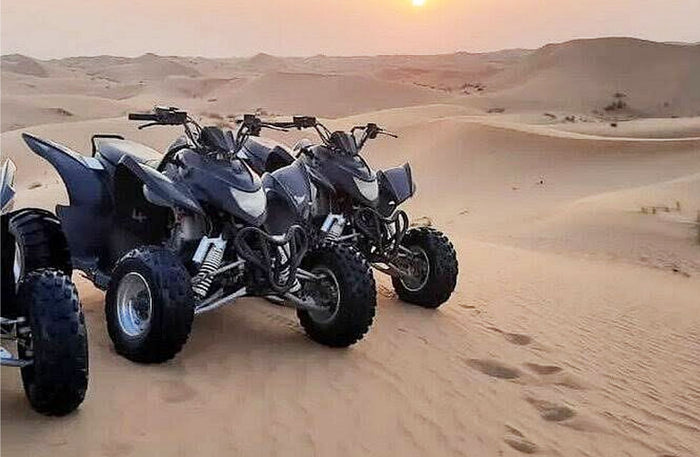 Thrilling 30-Minute Quad Biking with Drinks & Transportation in Abu Dhabi |  at Wondergifts