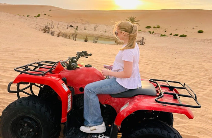 Thrilling 30-Minute Quad Biking with Drinks & Transportation in Abu Dhabi |  at Wondergifts