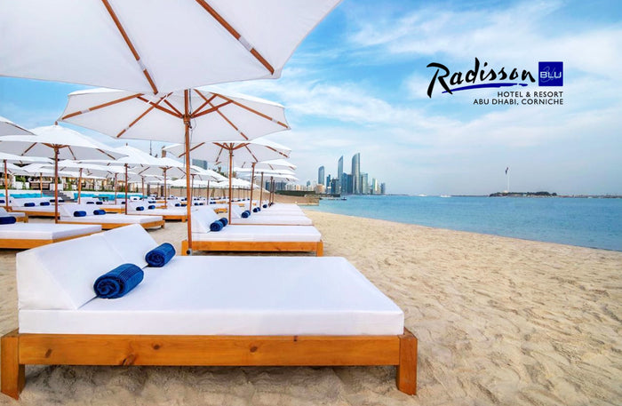 Upscale One-Night Stay with Breakfast at Radisson Blu, Abu Dhabi Corniche |  at Wondergifts