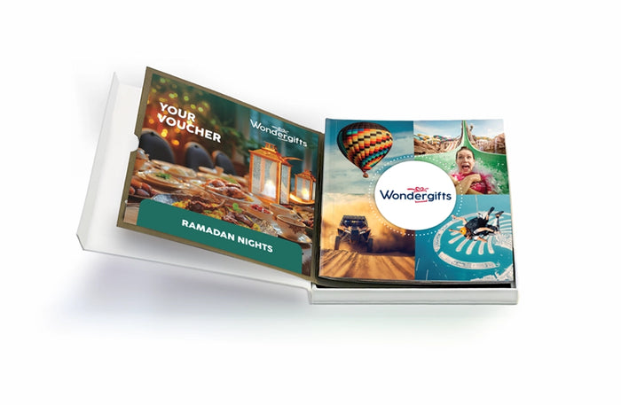 Ramadan Nights Gift Box: Premium Iftar & Suhoor Feast for Two at Top Restaurants |  at Wondergifts