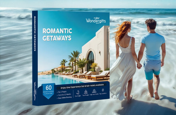 Romantic Getaways Gift Box: Choose Your One-Night Stay at 60+ Prestigious Hotels |  at Wondergifts