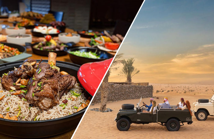 Sunset Desert Safari with Dinner and Falcon Show |  at Wondergifts