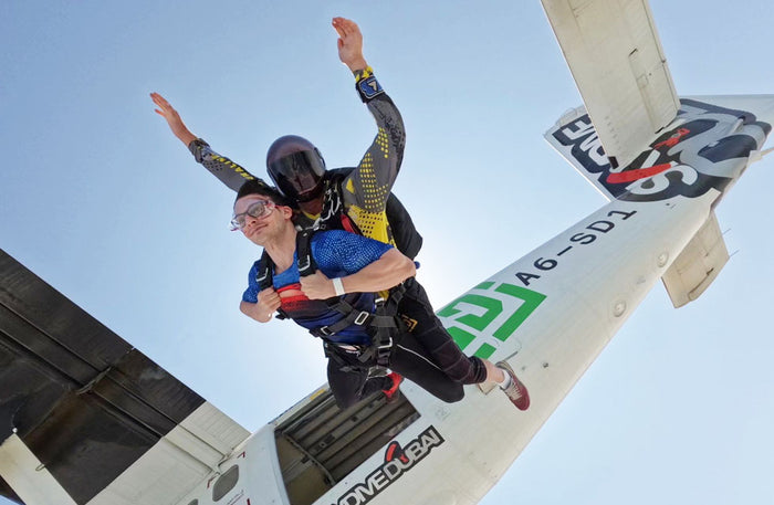 Ultimate Tandem Skydiving Experience at The Palm with Video & Photos | Flying at Wondergifts