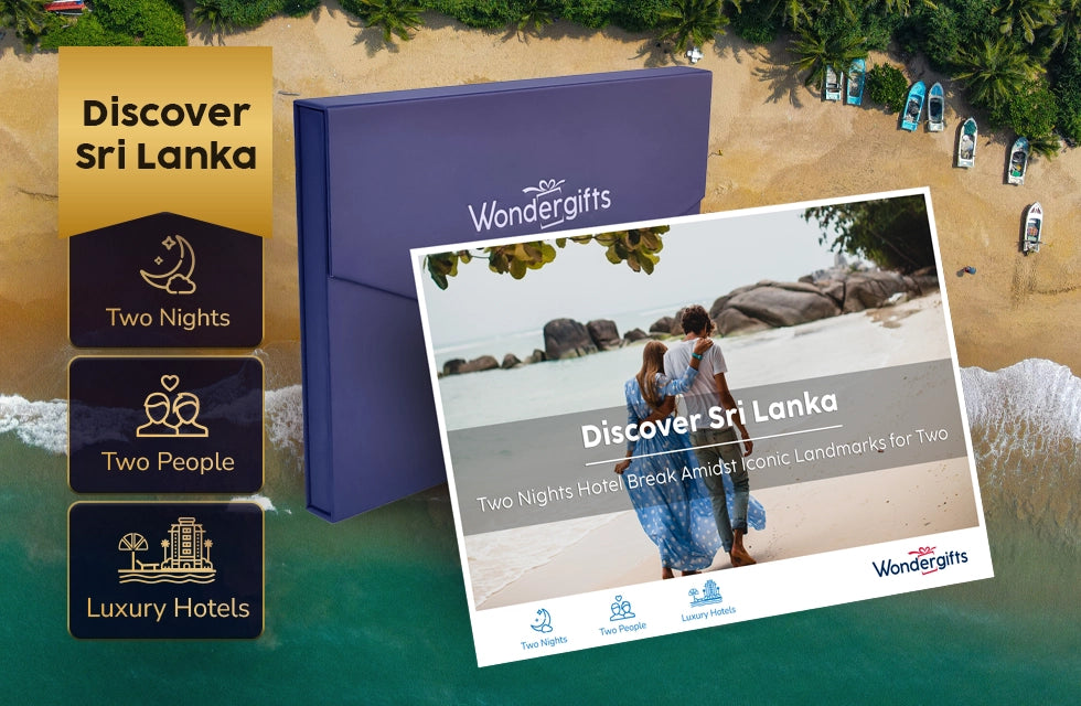 Discover Sri Lanka Gift Box: Two Nights Hotel Break Amidst Iconic Landmarks for Two