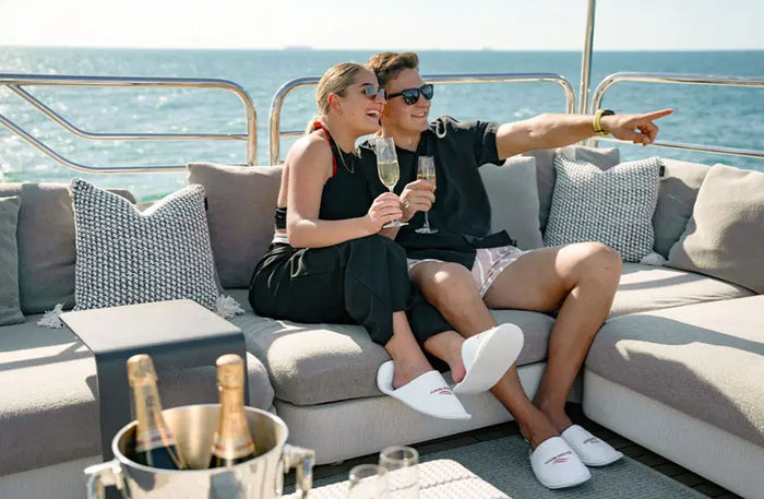 Luxurious 3-Hour Sunseeker Superyacht with Premium Drinks & Sushi |  at Wondergifts