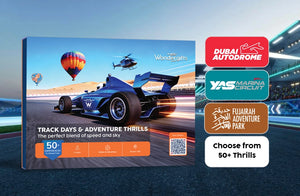 Track Days and Adventure Thrills Gift Card Box - With Choice of Hot Air Balloon, Exhilarating Drives & More