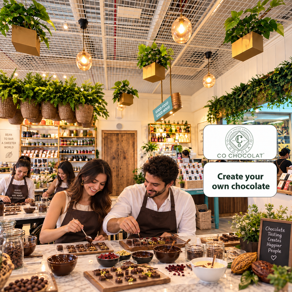 Co Chocolat Dubai - Create Your Own Chocolate Experience for Two with Café Treats