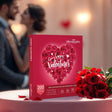 Happy Valentine's Gift Box with Red Roses: 200 + Gourmet, Spa & Adventure Selections |  at Wondergifts