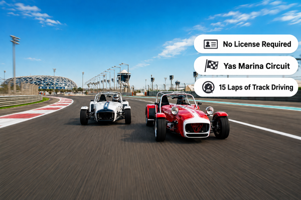 Yas Marina Circuit - No Licence Required -  15 laps Driving Experience Gift Box