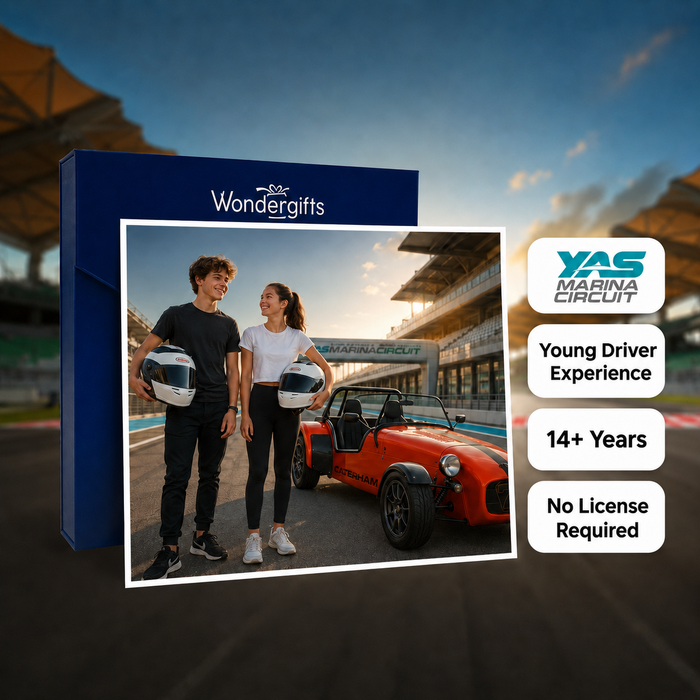 Exciting Young Driver Experience at Yas Marina Circuit Gift Box - 14yrs+, No license required